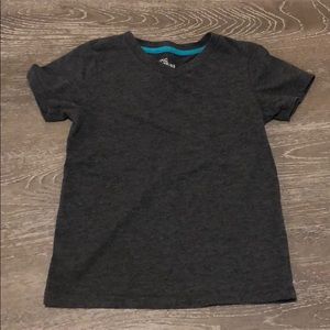 Grey V-Neck Tee